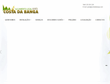 Tablet Screenshot of costadabanga.com